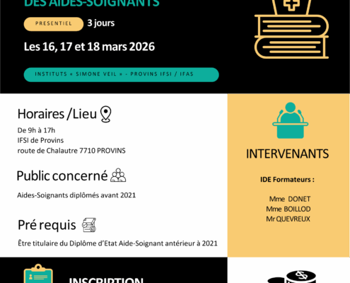Actualisation des competences AS 01